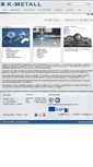 Mobile Screenshot of k-metall.de